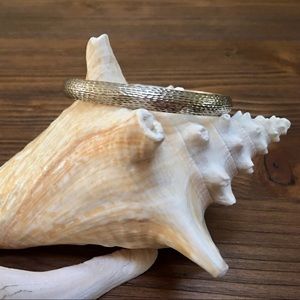 SOLD🌟 Hammered Sterling Silver Bangle Bracelet